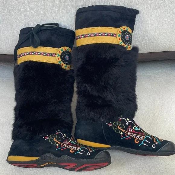 Hush Puppies Boots With Real Fur. 5,5 - Picture 5 of 7